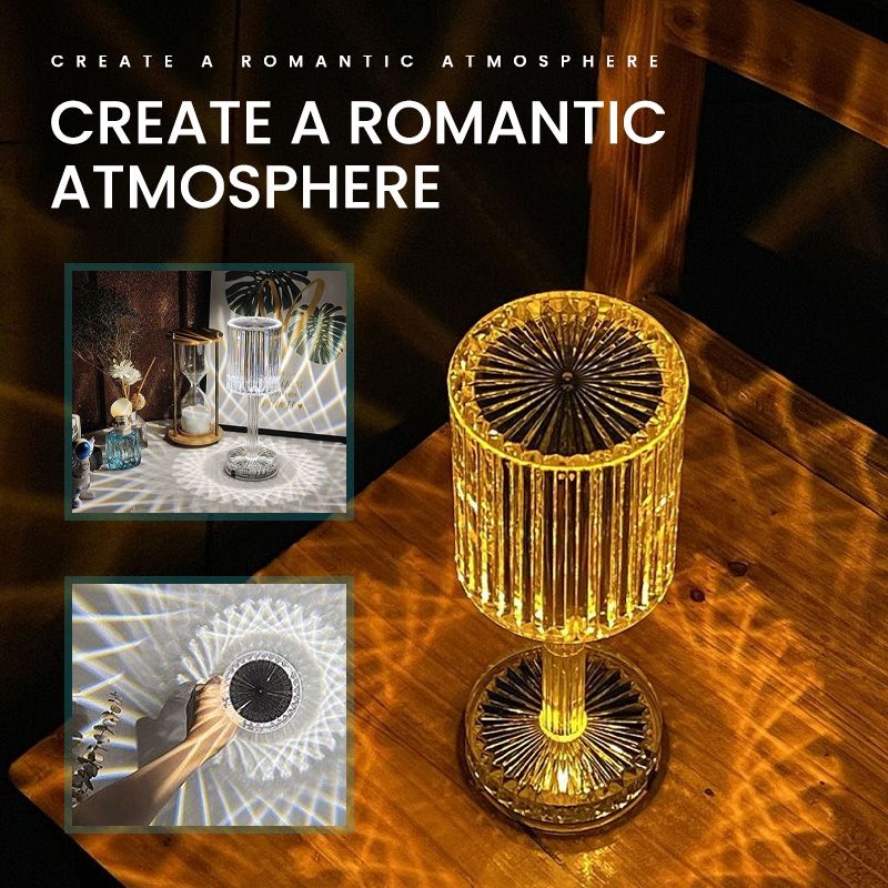 Avtoit | Diamond Glow Acrylic Touch Table Night Lamp