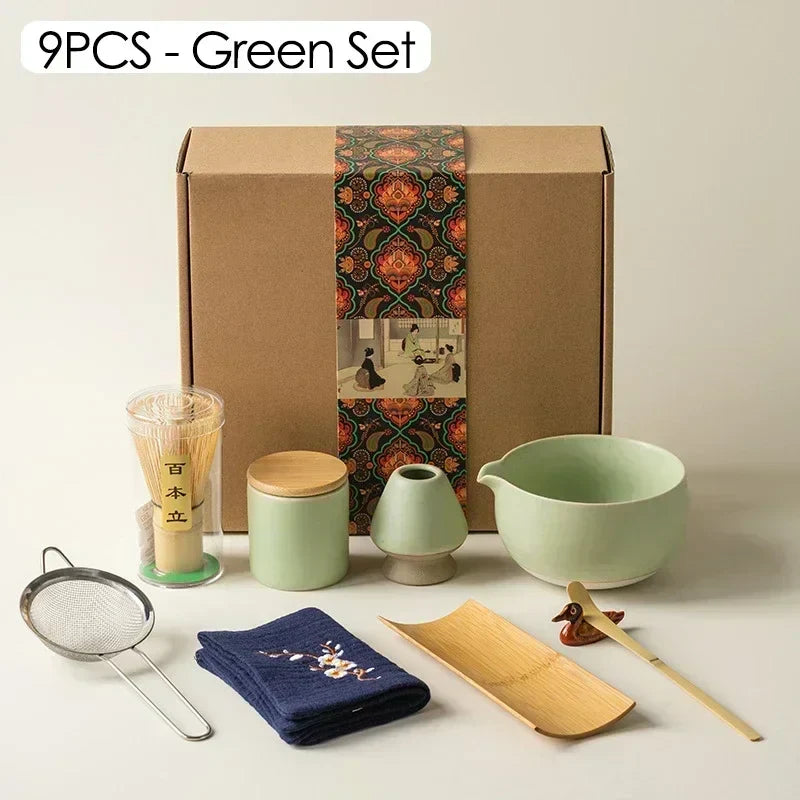 Avtoit | 9-piece Japanese Matcha Tea Set