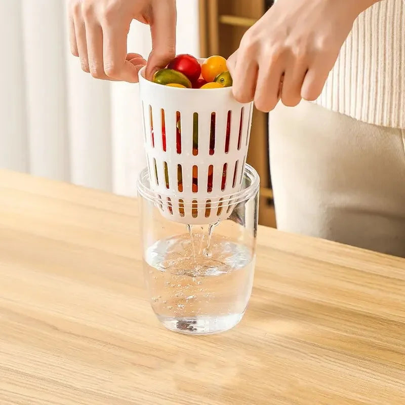 Avtoit | Long Lasting Portable Drain Fruit Cup