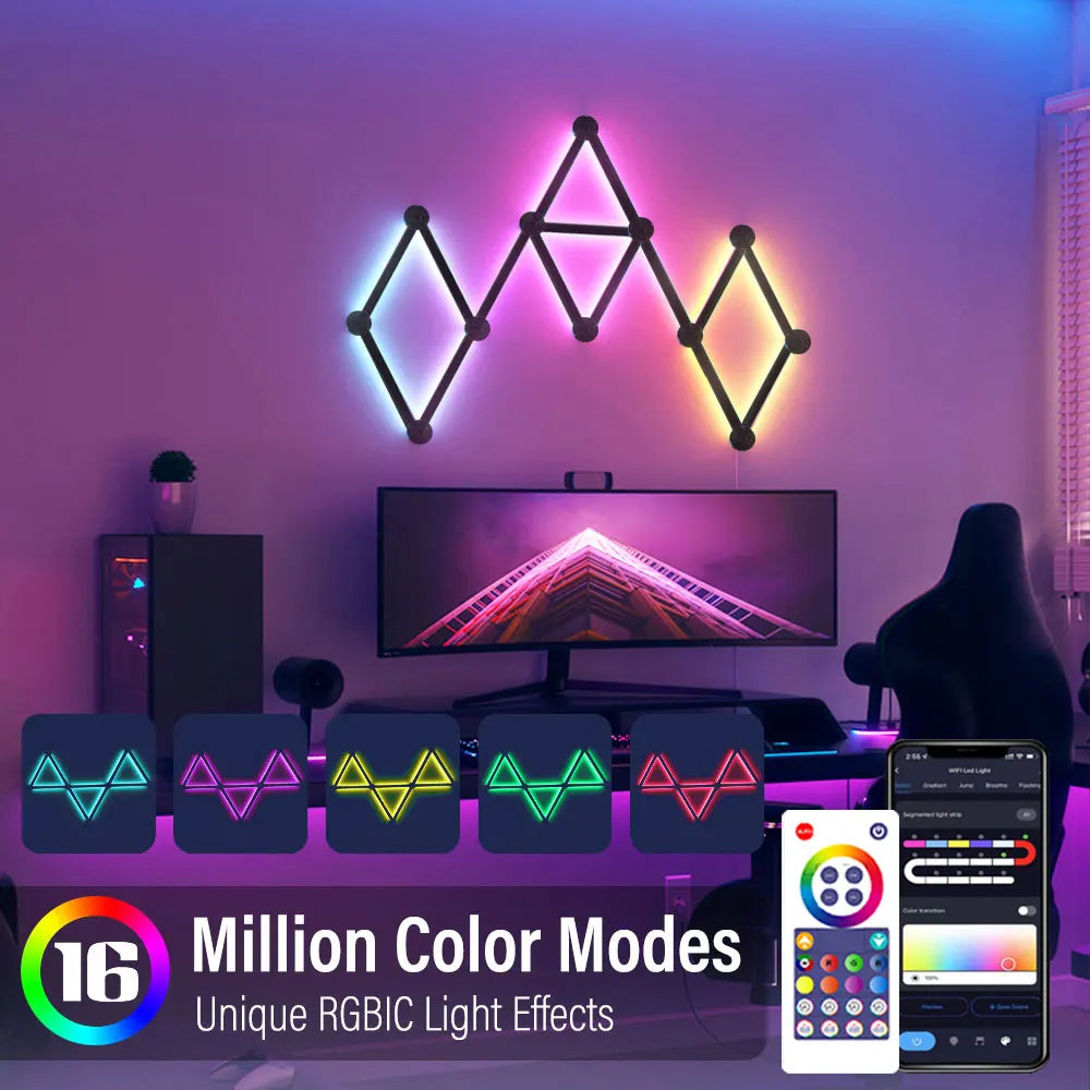 Avtoit | Smart Mosaic DIY Ambient Intelligent App Control Wall Lamp
