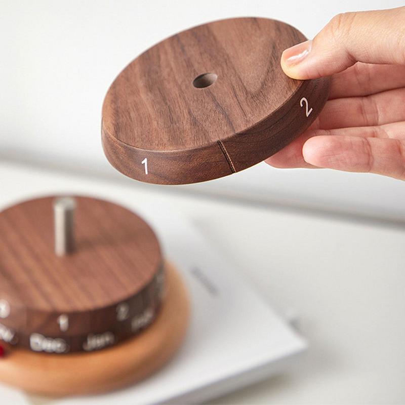 Avtoit | Unique Planet Wooden Table Calendar
