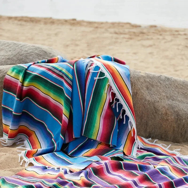 Avtoit | Colorful Mexican Serape Blanket