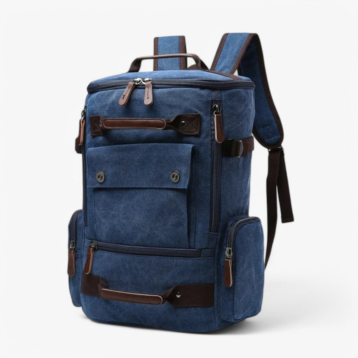 Avtoit | Vintage Canvas Backpack – Stylish & Functional with Laptop Compartment for Everyday & Adventure