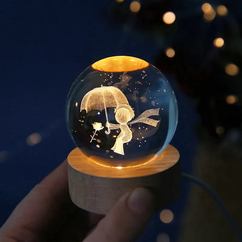 Avtoit | Glowing 3D Crystal Night Lights – Unique Gifts for All Occasions