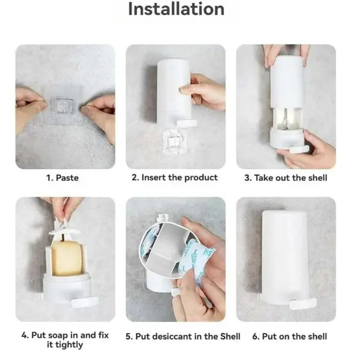Avtoit | Soap dispenser with rubbing function for hygienic application