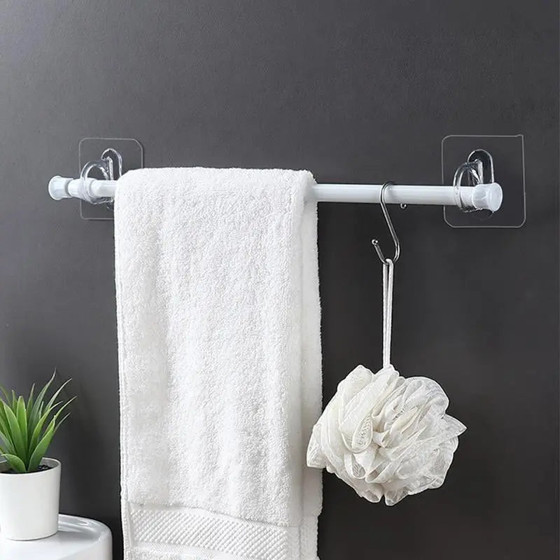 Self-Adhesive Wall Hooks, Water-Resistant, 30-Piece Set