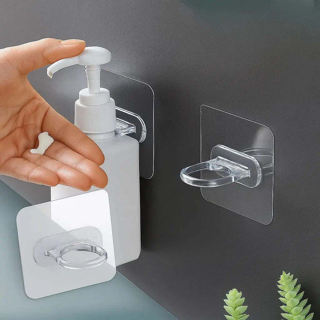 Self-Adhesive Wall Hooks, Water-Resistant, 30-Piece Set
