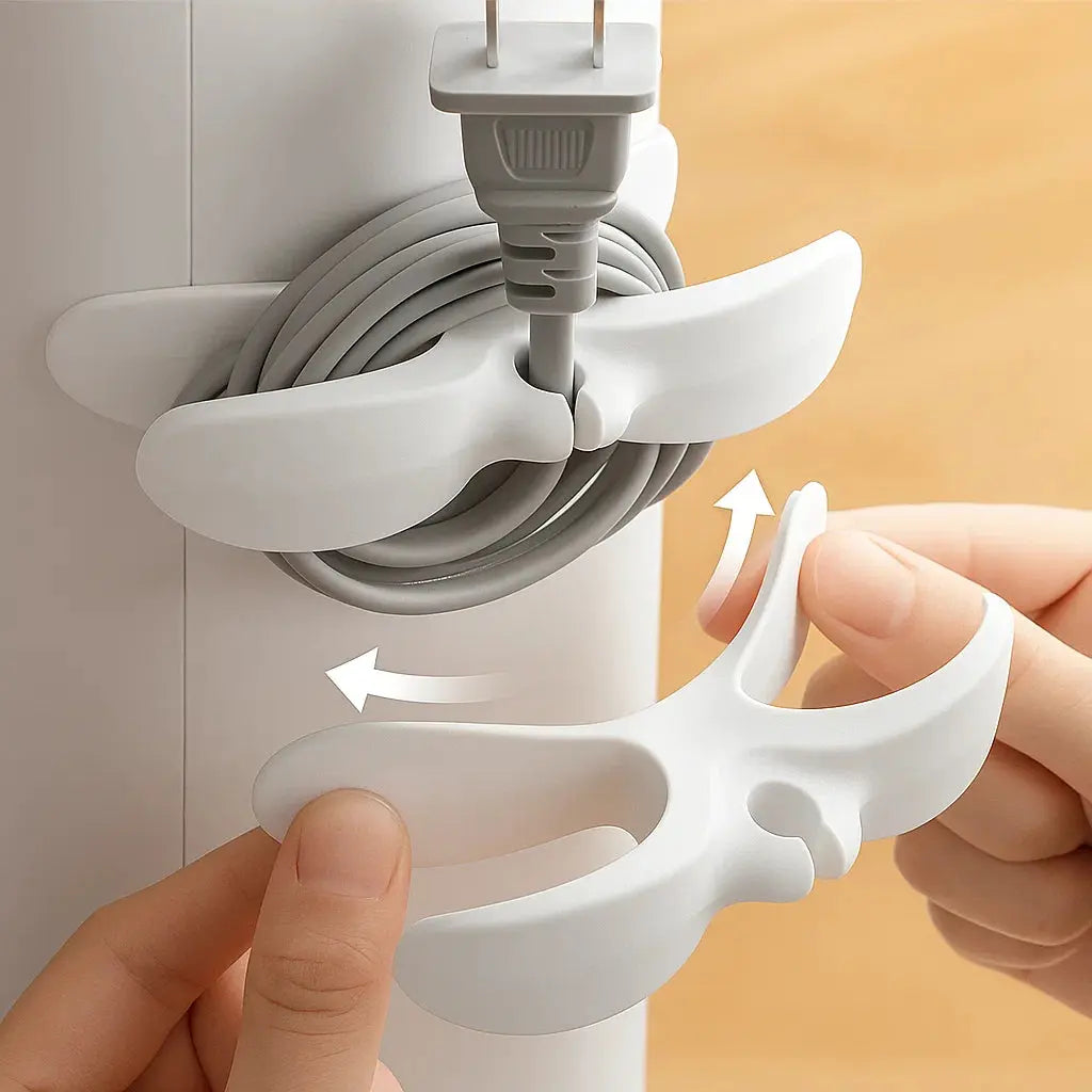 Avtoit | Self-adhesive cable organizer – For more order in everyday life (10 pieces)