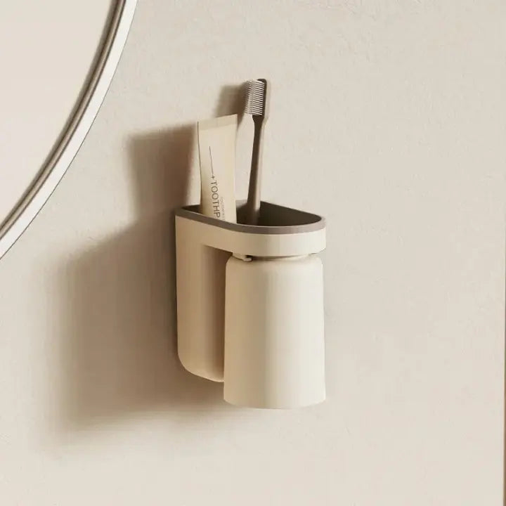 Avtoit | Self-adhesive wall toothbrush holder for space-saving organization