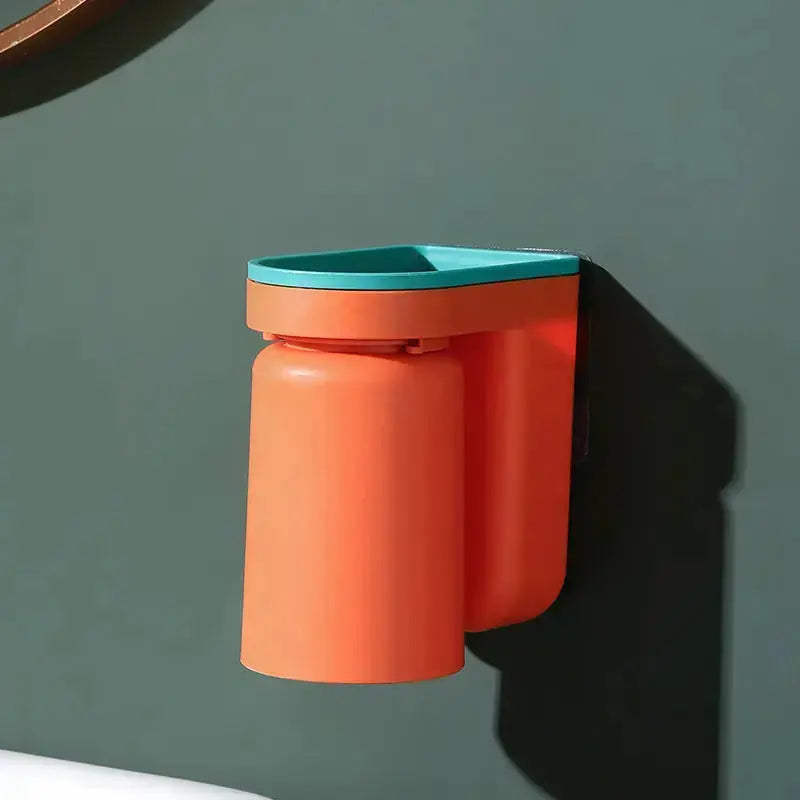 Avtoit | Wall-mounted adhesive toothbrush holder – stress-free & tidy storage