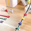 Avtoit | Self-adhesive & Reusable Cable Organizer (50 pieces)