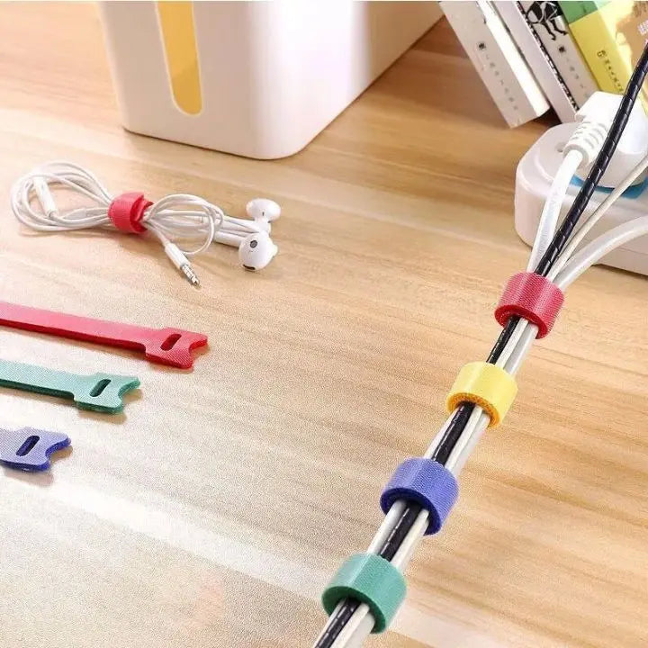 Avtoit | Self-adhesive & Reusable Cable Organizer (50 pieces)