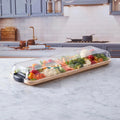 Avtoit | Serving platter & cutting board – 2-in-1 design with lid for preparation & presentation!