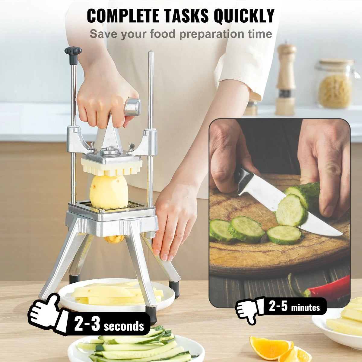 Avtoit | Manual Slicing Stainless Steel Commercial Vegetable Slicer