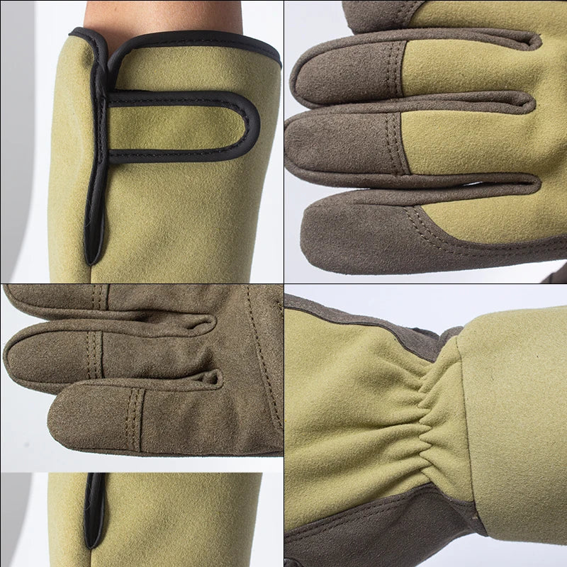 Avtoit | GardenGuard Thorn Gloves | Breathable & Durable Microfiber Leather | For Female Gardeners
