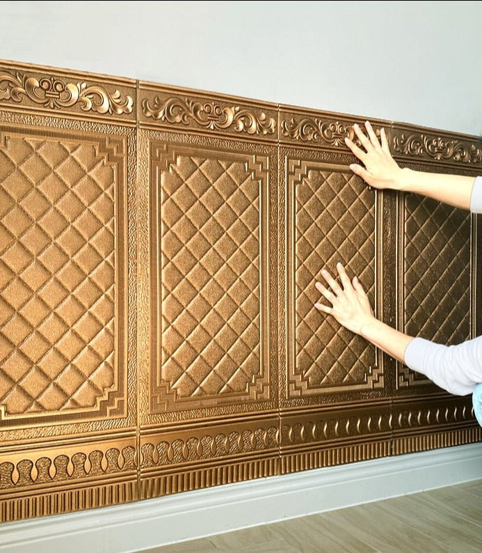 Avtoit | 3D Self-Adhesive Antique Accent Wall Sticker