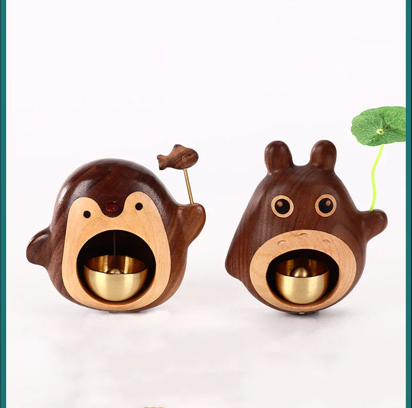 Avtoit | Wooden Penguin Cute Doorbell