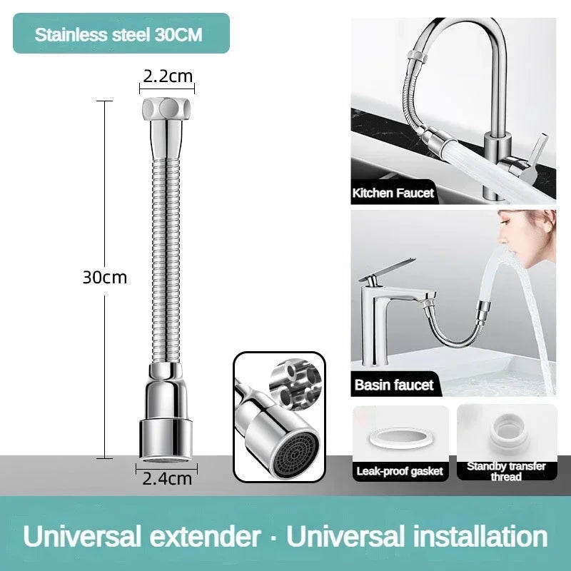 Avtoit | Universal Flexible Adjustable Kitchen Faucet Extender Nozzle