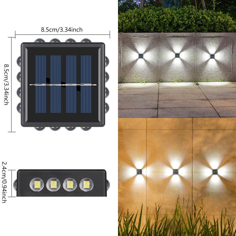 Avtoit | SolarVibe – Sustainable Solar Wall Light for Modern Outdoors