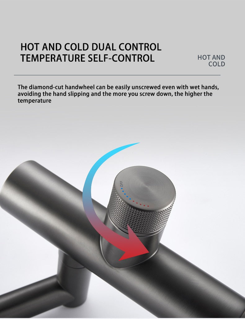 Avtoit | Hydroelectric Rotating Modern Smart Waterfall Faucet