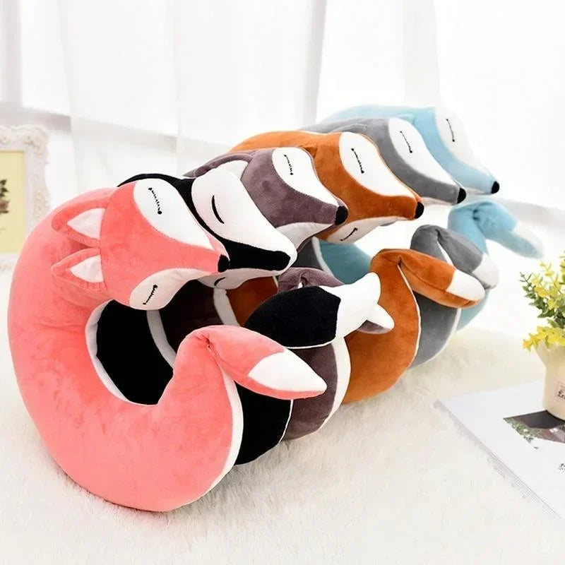 Avtoit | FoxyRest Neck Pillow | Cuddly Travel Companion | Cute Fox Design