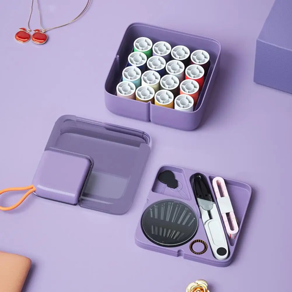 Avtoit | Trendy Pastel-Colored Travel Sewing Kit