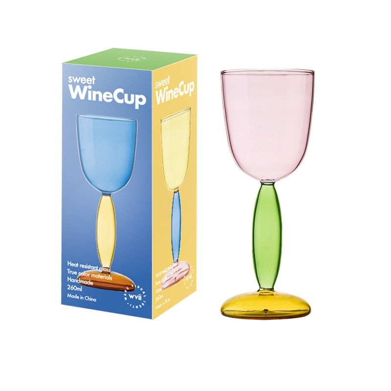 Avtoit | Borosilicate 3-Color Glassware - Wine Glass