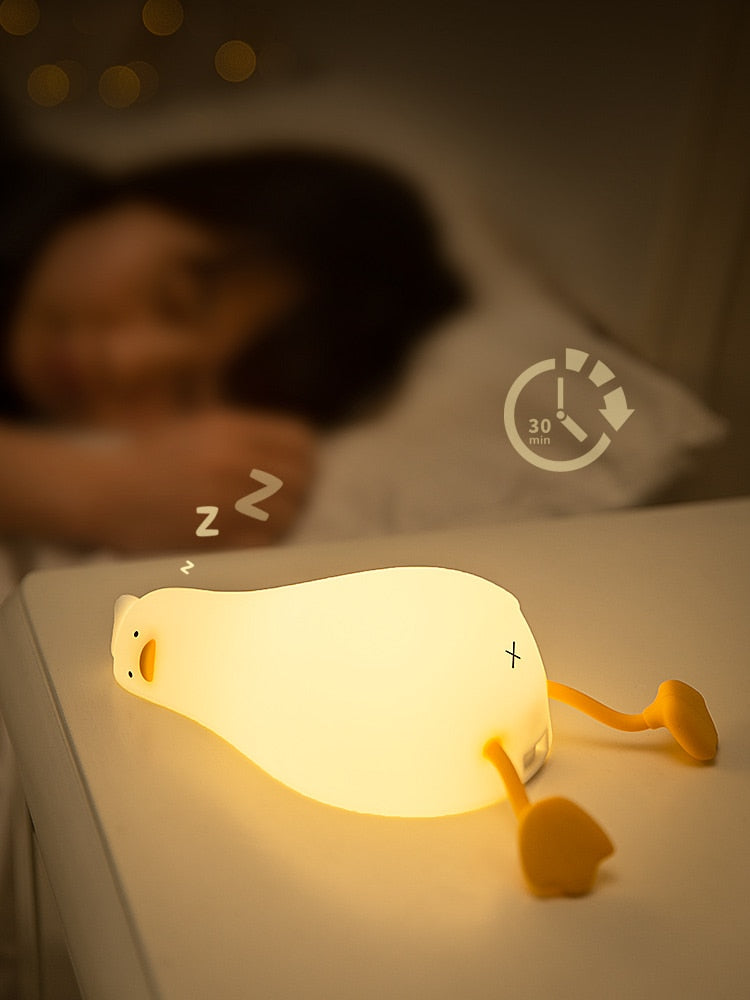 Avtoit | Lazy Flat Duck Atmosphere Night Lamp