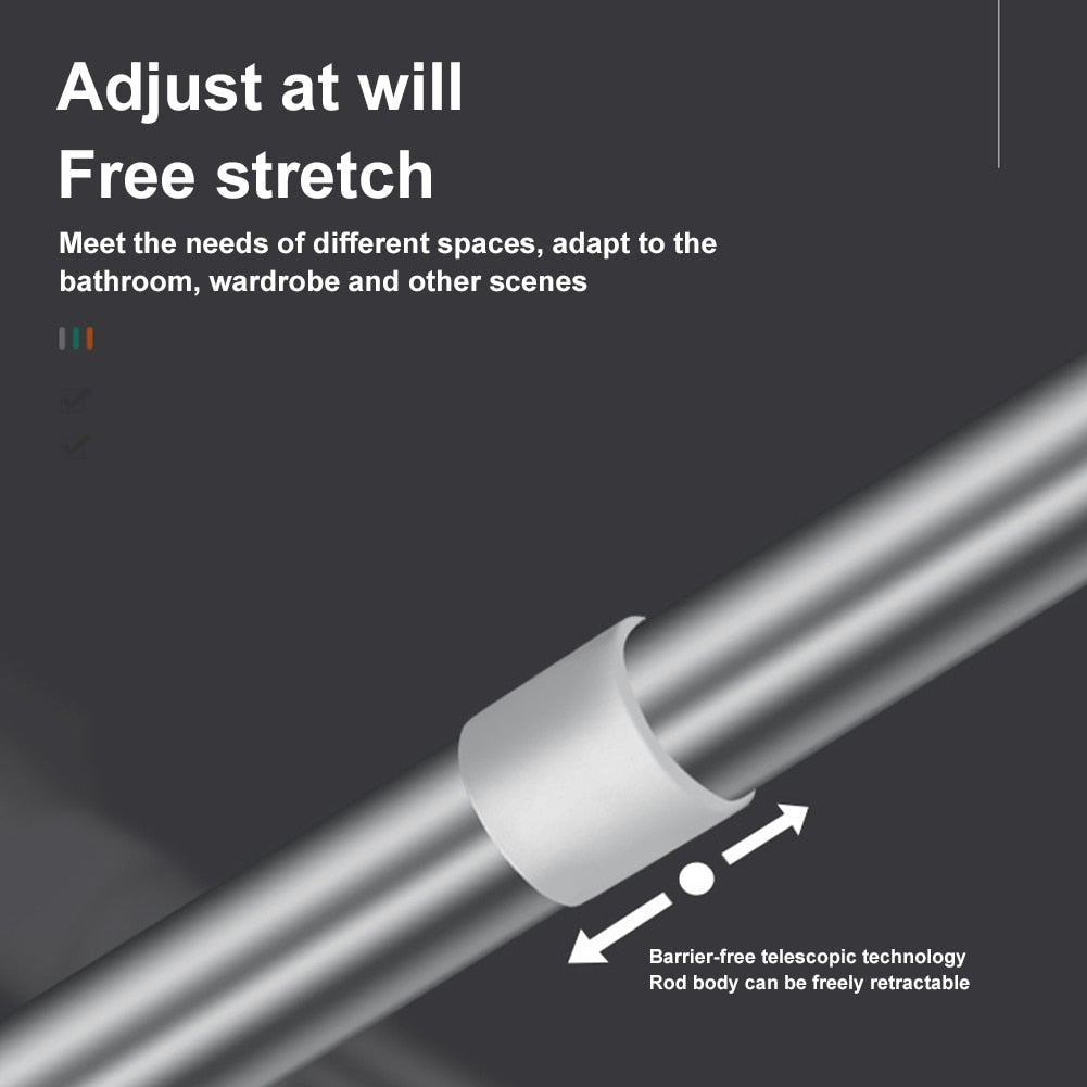Avtoit | Space Saver Adjustable Telescopic Clothes Hanger Rod