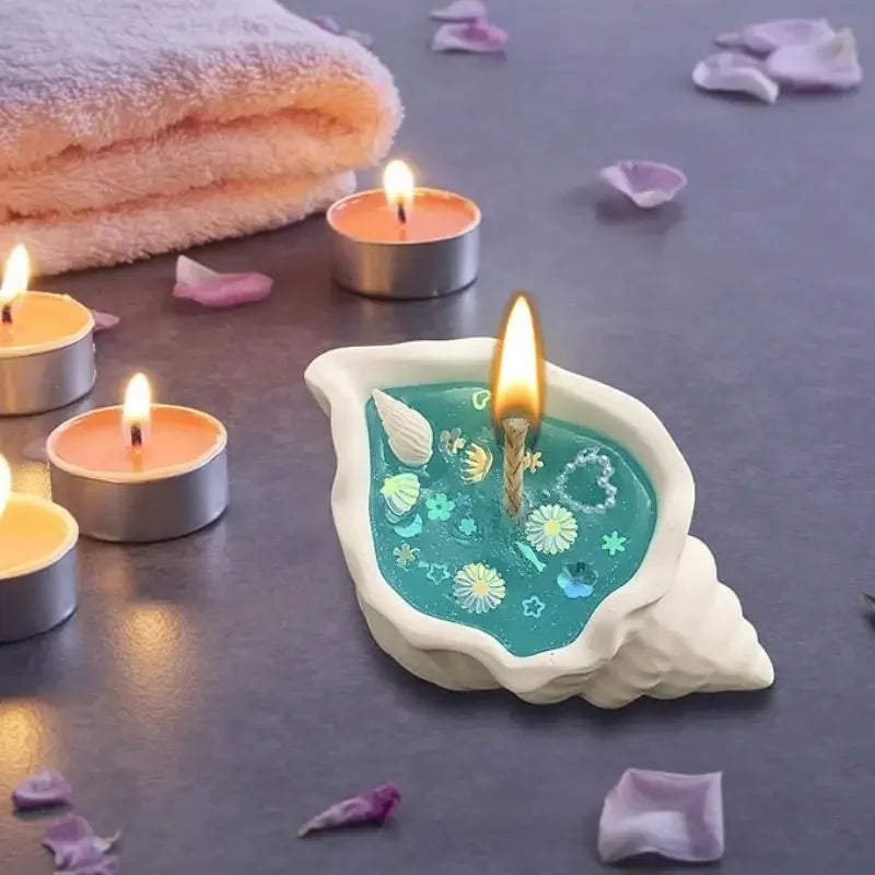 Avtoit | Handmade Sea Shell Starfish Aromatherapy Candle