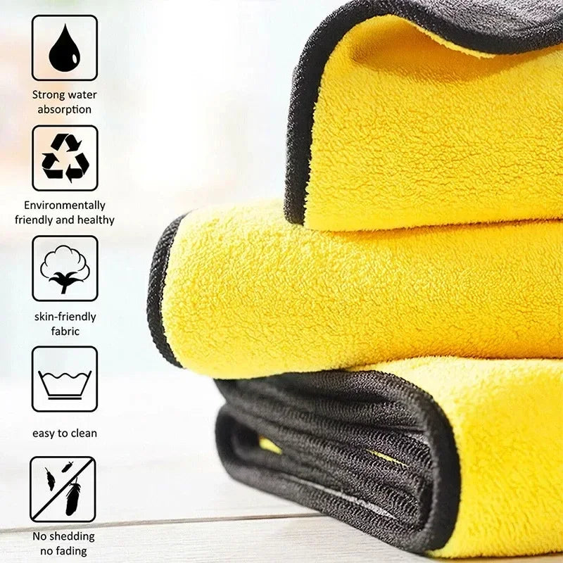Avtoit | ShinePro Microfiber Cleaning Cloth | Double Sided | Absorbent & Fast Drying | For All Surfaces