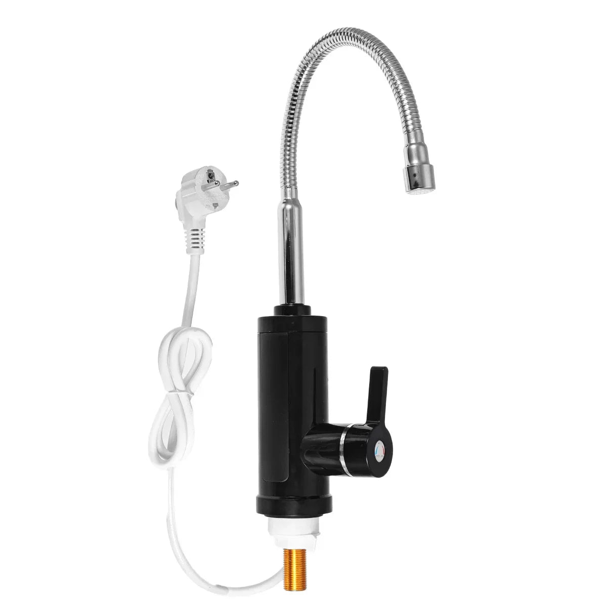 Electric Kitchen Faucet with Instant Hot Water, 3000W, 30-60°C