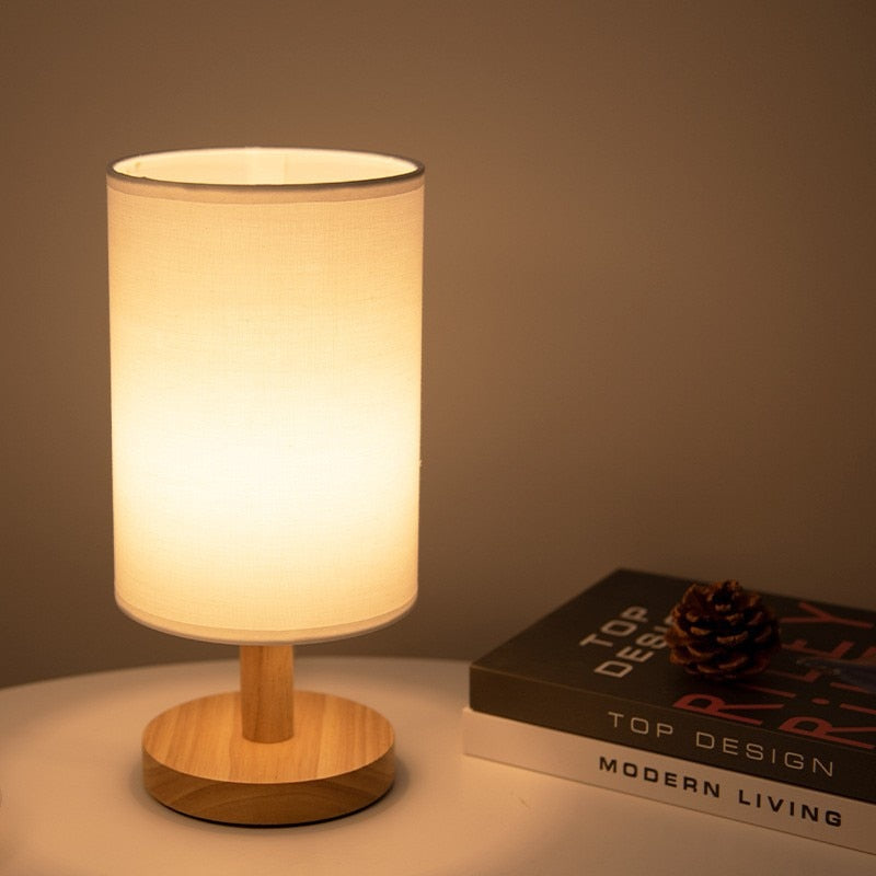 Avtoit | NordicLume – Solid Wood LED Desk Lamp for a Sleek Scandinavian Look