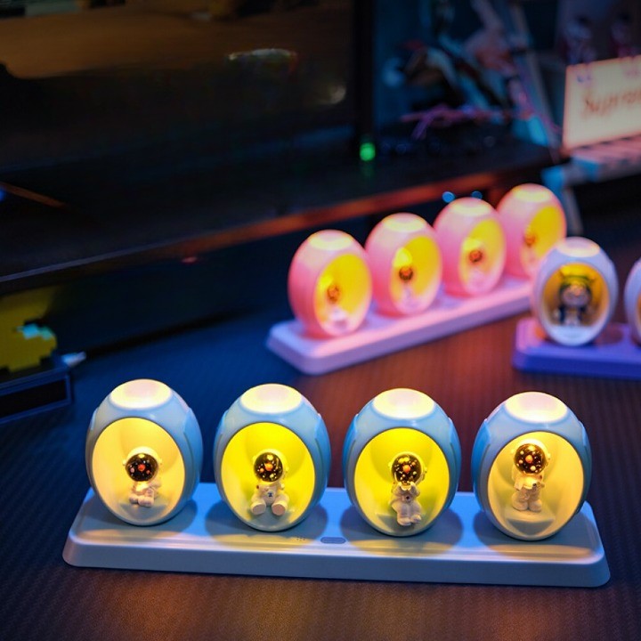 Avtoit | Space Capsule Voice Control Colorful Night Lamp