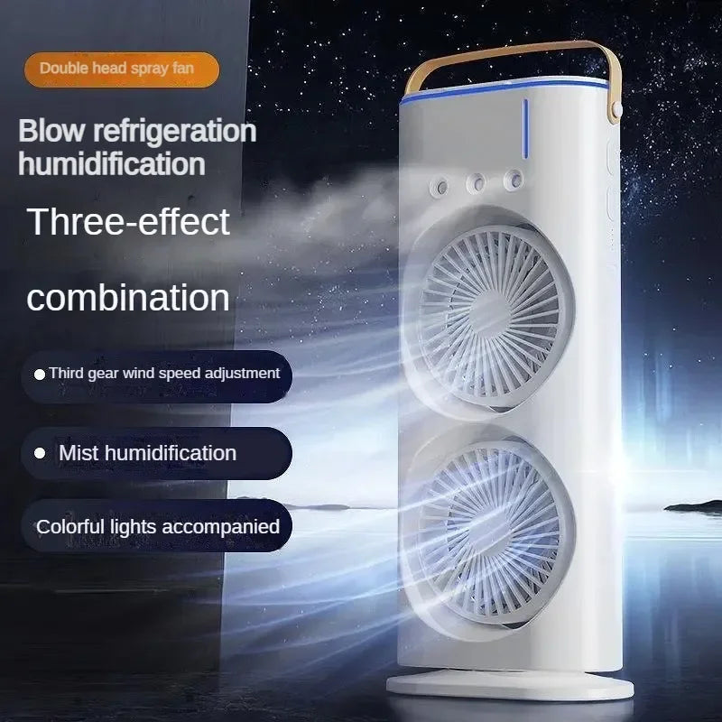 Avtoit | Portable Double Fan Cooling Spray Air Conditioning