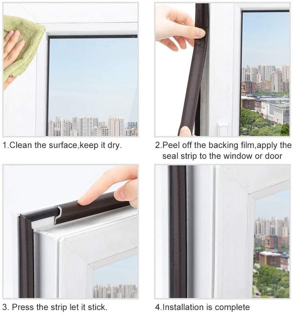 Avtoit | Soundproof Window Sealing Strip Foam