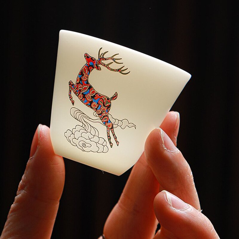 Avtoit | Forest Deer Ceramic Tea Set