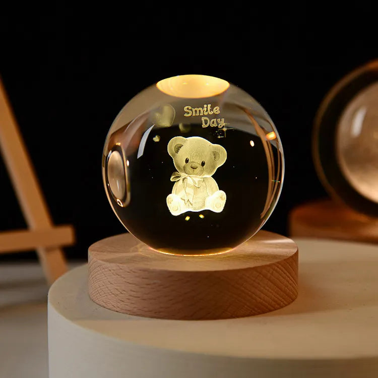 Avtoit | Glowing 3D Crystal Night Lights – Unique Gifts for All Occasions