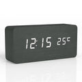 Avtoit | EcoTime Wooden Digital Alarm Clock | LED Display | Modern Design | Silent | Eco-friendly