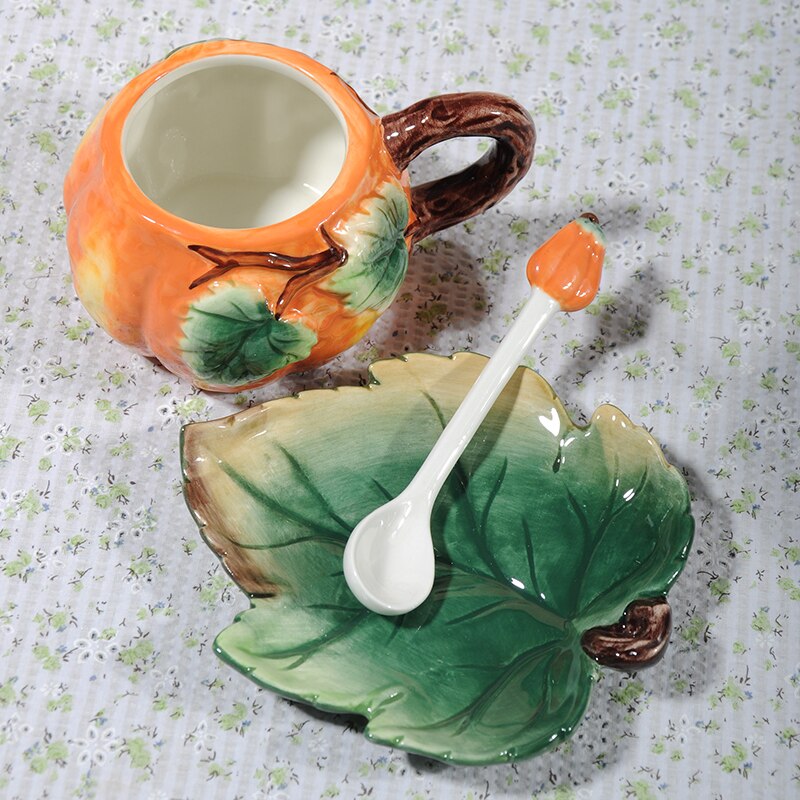 Avtoit | Creative Ceramic Pumpkin Mug Set