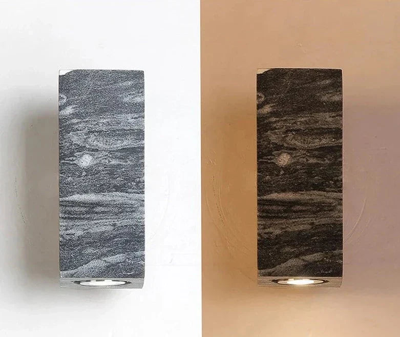 Avtoit | ZenBeam – Grey Wabi-Sabi Wall Lamp for Tranquil Ambience
