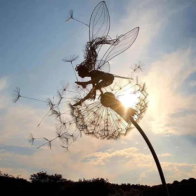 Avtoit | Enchanting Fairy Garden Sculptures: Dreamy Lawn Decoration
