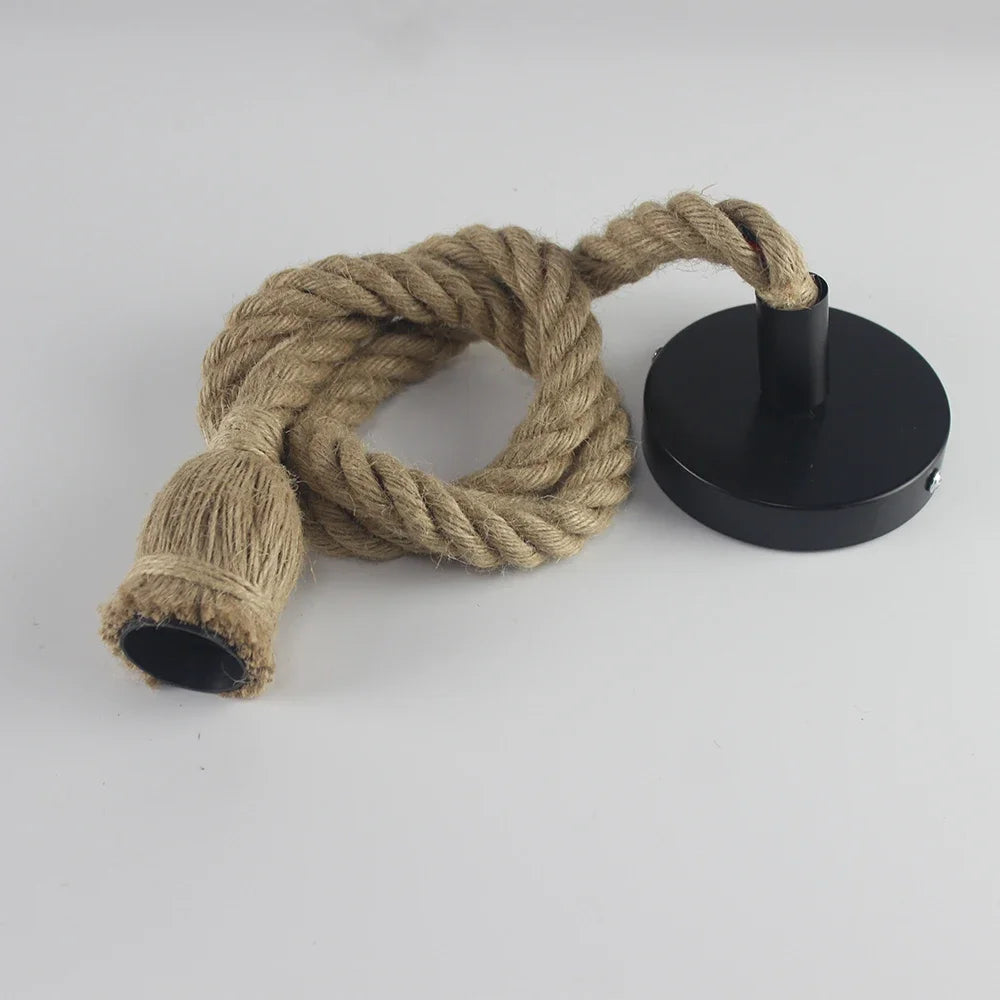 Avtoit | Vintage Hemp Rope Pendant Light