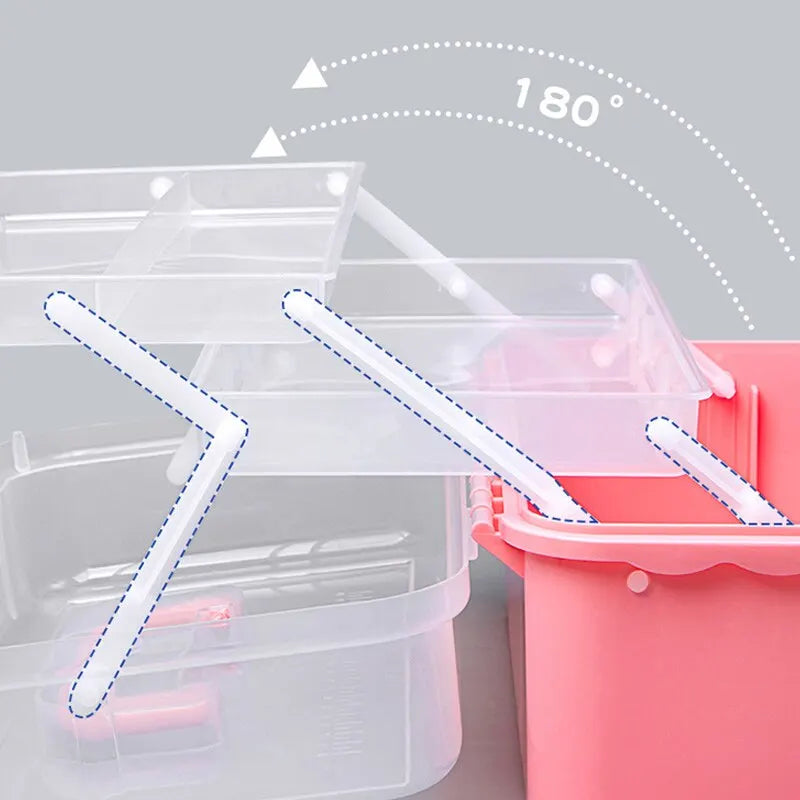 Avtoit | Three Layer Multi-Use DIY Craft Storage Box