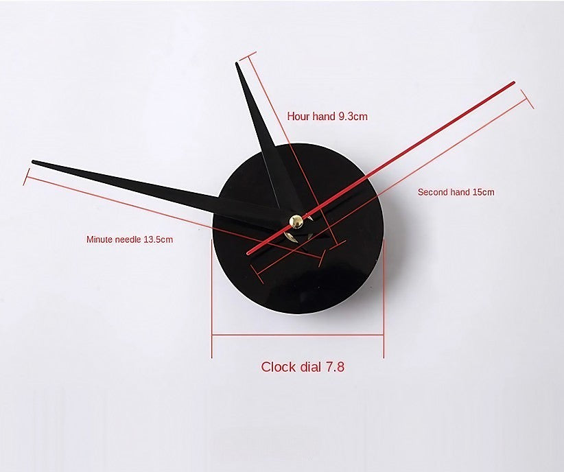 Avtoit | 3D-LED wall clock – frameless DIY design