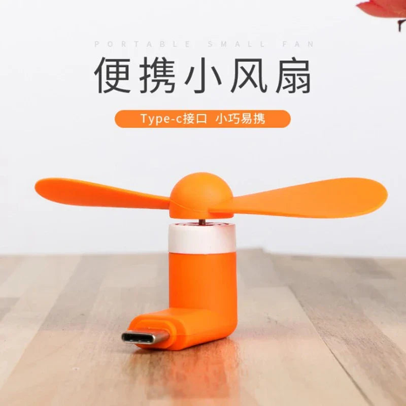 Avtoit | VentoClip Mini USB Fan | Ultra Light & Flexible | Quiet | No Battery