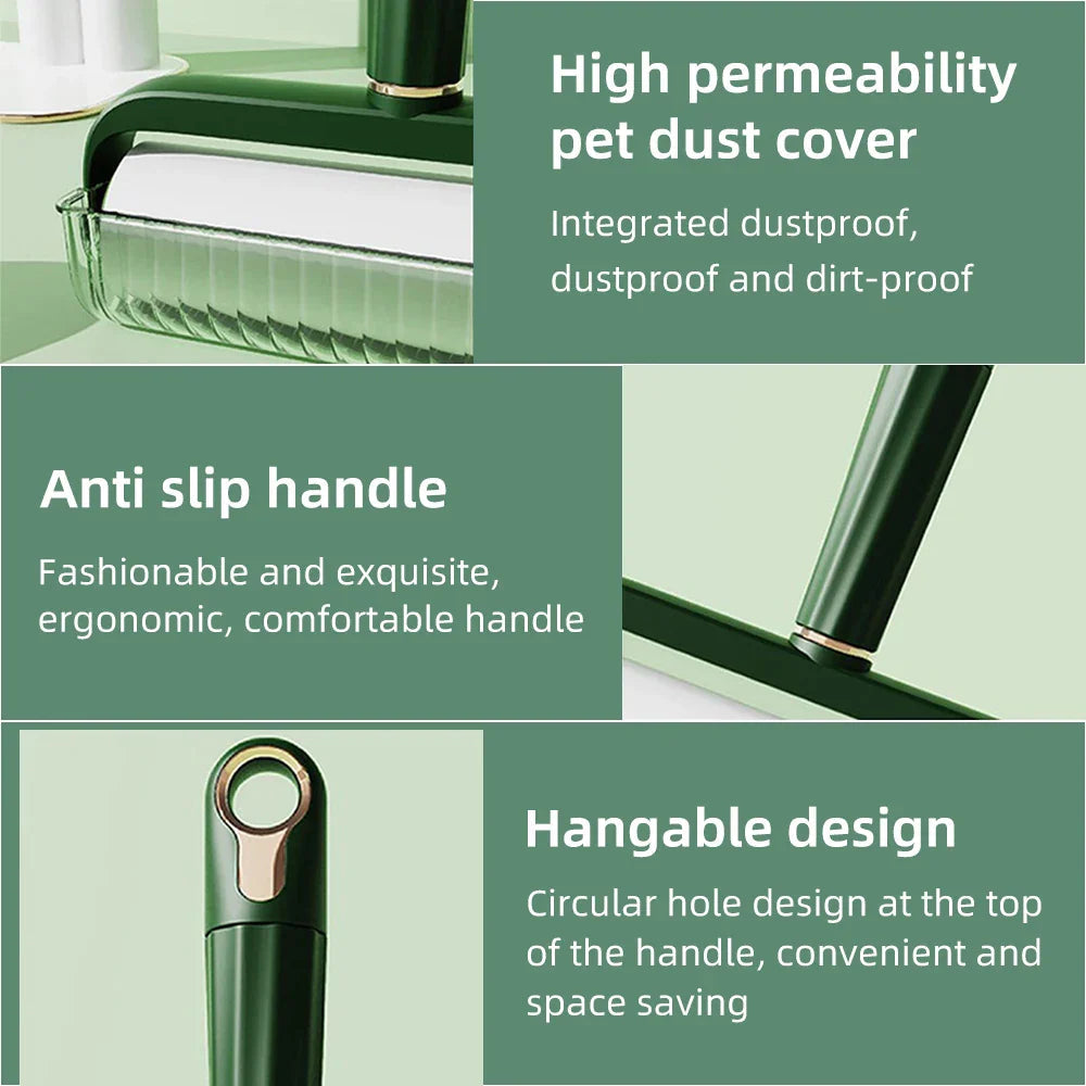 Avtoit | Wide Sticky Clean Paws Pet Hair Lint Roller
