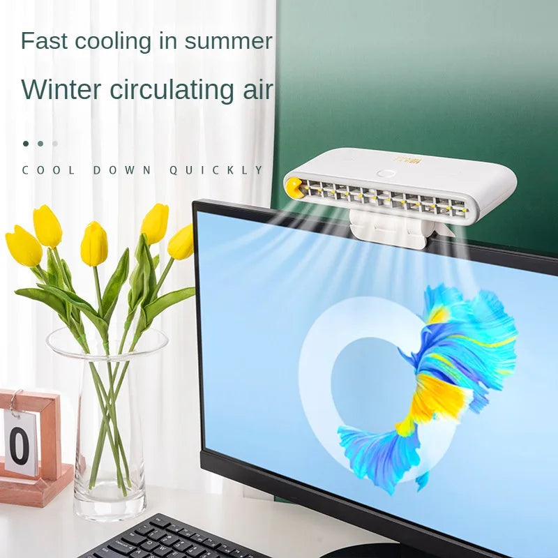 Avtoit | Turbo Strong Airflow Screen Hanging Cooling Fan