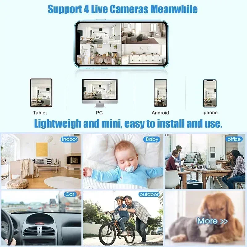 Avtoit | Mini Spy HD WiFi Motion Detection Security Camera