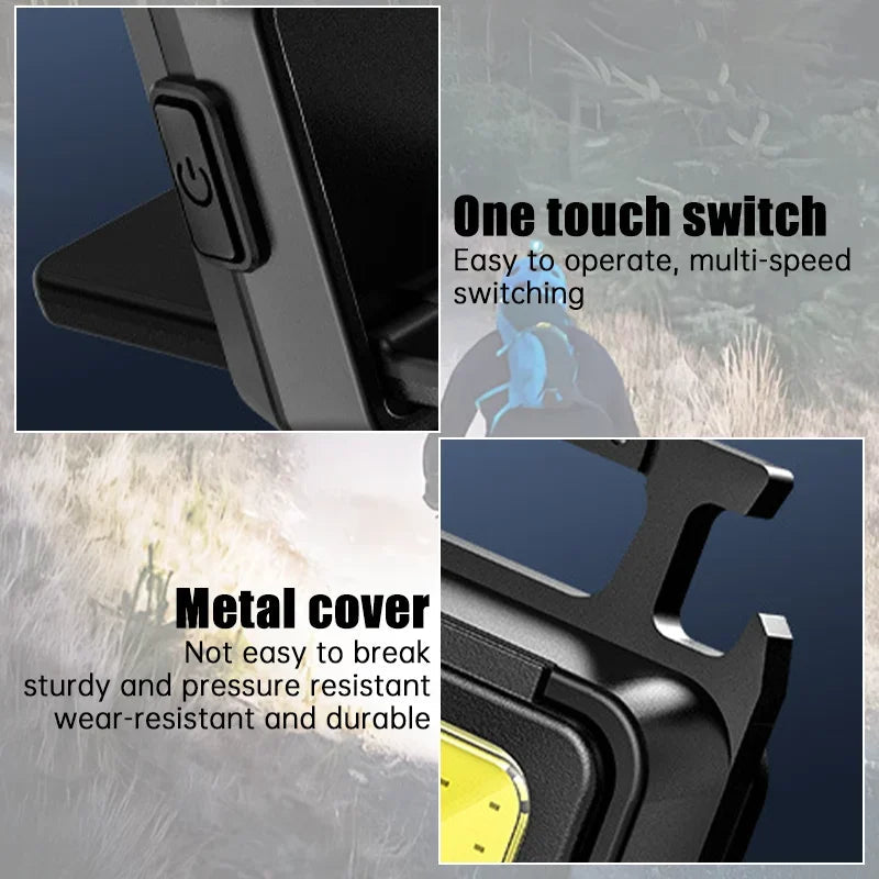 Avtoit | TorchKey Mini Flashlight | 1000 Lumen | Magnetic Base & USB-C | Keychain Format